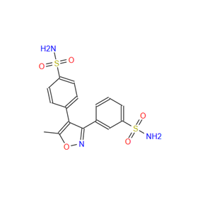 3-[4-[4-(氨基磺酰基)苯基]-5-甲基-3-异恶唑基]苯磺酰胺