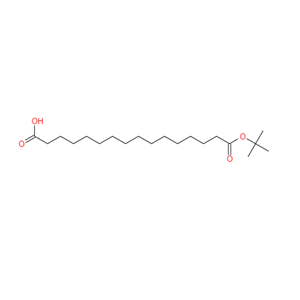 十六烷基二酸单叔丁酯 843666-27-3