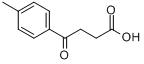 CAS:4619-20-9_3-(4-甲基苯甲酰)丙酸的分子结构