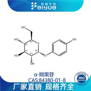 α-熊果苷原料99%高纯粉--菲越生物