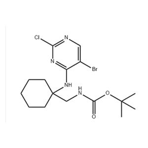  ((1-((5-溴-2-氯嘧啶-4-基)氨基)环己基)甲基)氨基甲酸叔丁酯