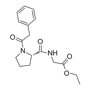 N-(1-(苯基乙酰基)-L-脯氨酰)甘氨酸乙酯 中间体 157115-85-0