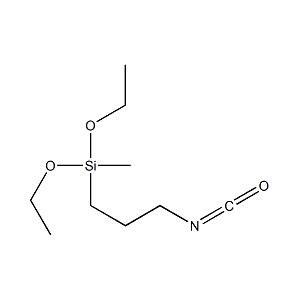 异氰酸酯基丙基甲基二乙氧基硅烷 助粘剂  33491-28-0
