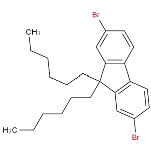 9,9-二己基-2,7-二溴代芴   9,9-Dihexyl-2,7-dibromofluorene   189367-54-2  量大需定制，可按需分装