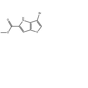 中间体3-溴-4H-噻吩并[3,2-B]吡咯-5-羧酸甲酯  