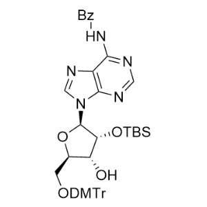 5'-O-(4,4'-二甲氧基三苯甲基)-2'-O-叔丁基二甲基硅基-N6-苯甲酰基腺苷