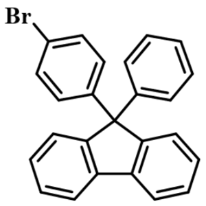 9-(4-溴苯基)-9-苯基芴；99.8%含量供应