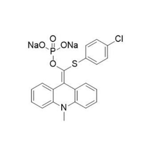 APS-5；（4-氯苯巯基）（10-甲基-9,10-二氢化吖啶亚甲基）磷酸二钠盐