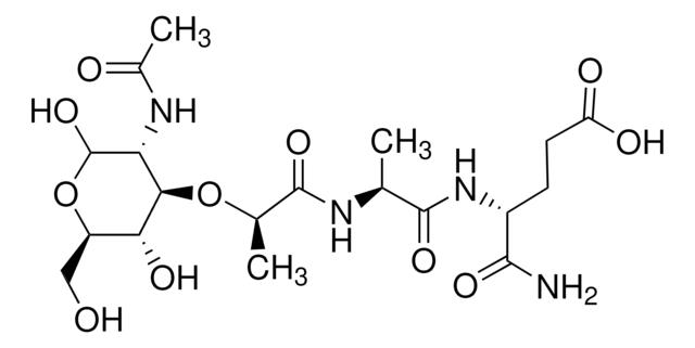 N-乙酰胞壁酰基-<SC>L</SC>-丙氨酰基-<SC>D</SC>-异谷氨酰胺 水合物,53678-77-6