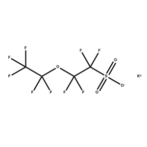 全氟(2-乙氧基乙烷)硫酸钾；117205-07-9