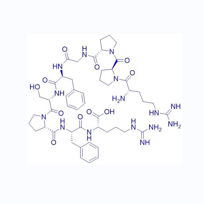 Bradykinin 58-82-2;6846-03-3.png