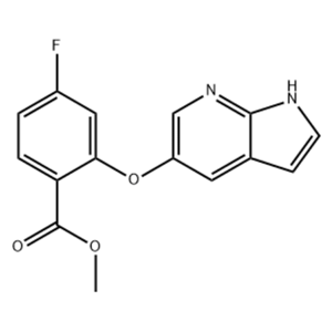 2-((1H-吡咯[2,3-B]吡啶-5-基)氧基)-4-氟苯甲酸甲酯（ABT199中间体）