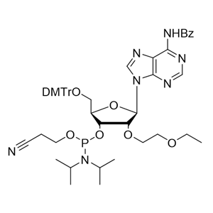 2'-O-EOE-rA(Bz) 亚磷酰胺单体