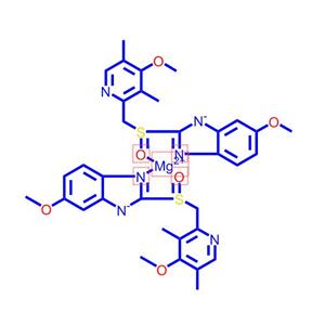 (T-4)-双[6-甲氧基-2-[(S)-[(4-甲氧基-3,5-二甲基-2-吡啶基)甲基]亚磺酰基-κO]-1H-苯并咪唑-κN3]镁161973-10-0