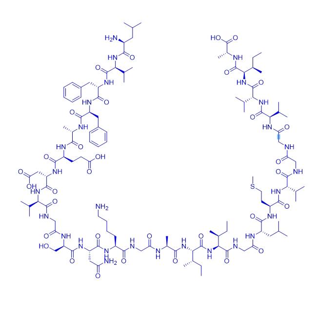 β-Amyloid (17-42) 155178-13-5.png β-Amyloid (17-42) 155178-13-5.png