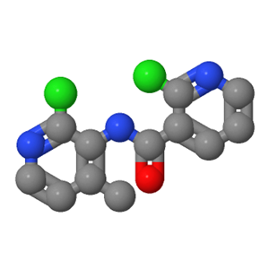 2-氯-N-(2-氯-4-甲基吡啶-3-基)烟酰胺；133627-46-0