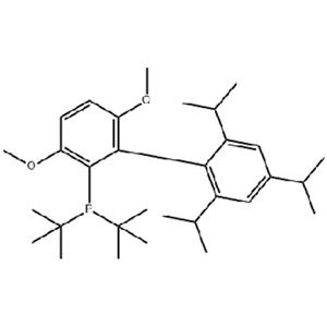 2-二叔丁基膦-3,6-二甲氧基-2,4,6-三异丙基联苯  1160861-53-9