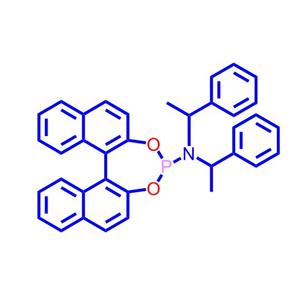 (S,R,R)-(+)-(3,5-二氧杂-4-磷杂环庚二烯并[2,1-a:3,4-a']二萘-4-基)二(1-苯基乙基)胺497883-22-4
