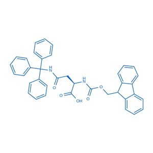 Fmoc-D-Asn(Trt)-OH，N-Fmoc-N'-三苯甲基-D-天冬酰胺