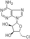 CAS 登录号：892-48-8, 5'-氯-5'-脱氧腺苷