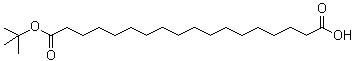 CAS 登录号：843666-40-0, 十八烷二酸单叔丁酯