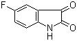 CAS 登录号：443-69-6, 5-氟靛红, 5-氟吲哚醌, 5-氟二氢吲哚-2,3-二酮