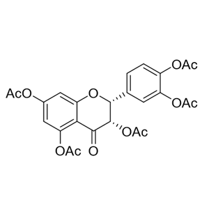 乙酰基-(2R,3S)-二氢槲皮素