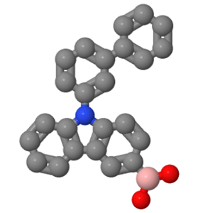 9-(3-联苯基)-3-硼酸咔唑;1416814-68-0