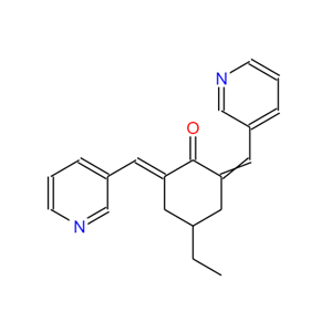 4-乙基-2,6-双(吡啶-3-基亚甲基)环己酮