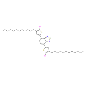 4,7-双(5-溴-4-十二烷基-2-噻吩基)-2,1,3-苯并噻二唑  1179993-72-6