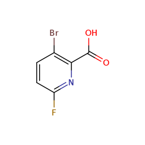 3-溴-6-氟吡啶-2-甲酸 1211589-43-3 产品图片