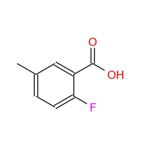 2-氟-5-甲基苯甲酸 321-12-0