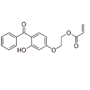 2-丙烯酸 2-(4-苯甲酰-3-羟基苯氧基)乙基酯 UV416 CAS#：16432-81-8
