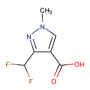 3 - (二氟甲基)- 1 -甲基- 1H-吡唑-4 - 羧酸