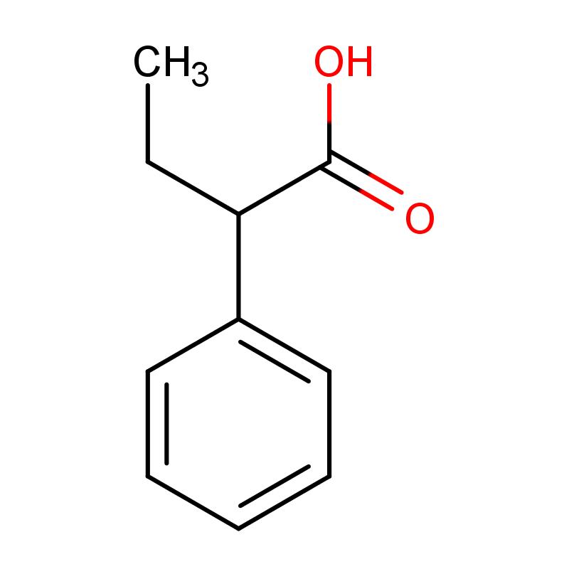 938-79-4 (R)-(-)-2-苯基丁酸 结构式图片