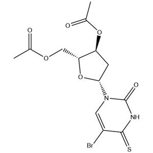 Uridine,2'-deoxy-5-Bromo-4-thio-,3'5'-diacetate