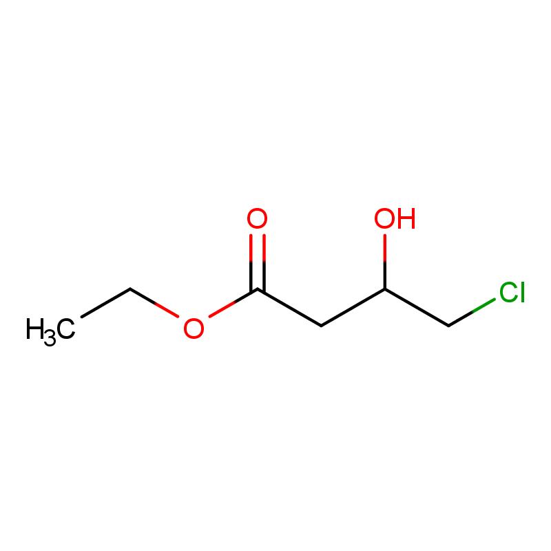 90866-33-4 R-4-氯-3-羟基丁酸乙酯 结构式图片