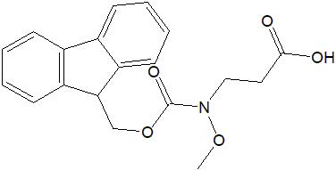 N-芴甲氧羰基-N-甲氧基-3-氨基丙酸.png