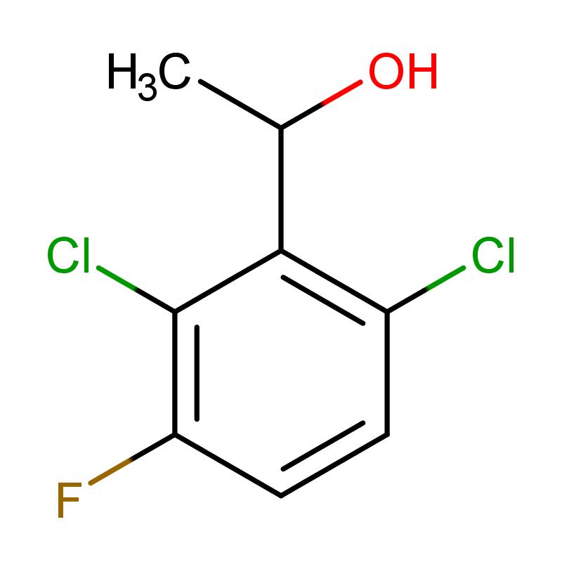 330156-50-8 (R)-1-(2,6-二氯-3-氟苯基)乙醇 结构式图片