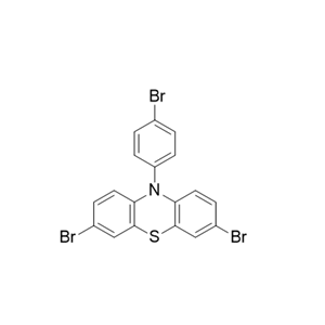 10H-Phenothiazine, 3,7-dibromo-10-(4-bromophenyl)  发光材料  荧光染料 