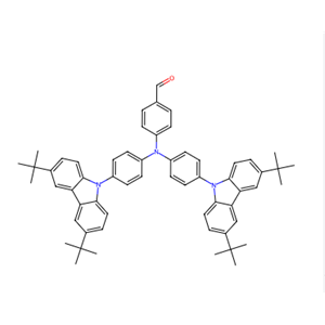 4-{N,N-双[4-(3,6-二叔丁基咔唑-9-基)苯基]氨基}苯甲醛  荧光染料 