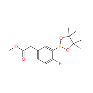 2-氟-5-(甲氧基甲酰基甲基)苯硼酸频哪醇酯