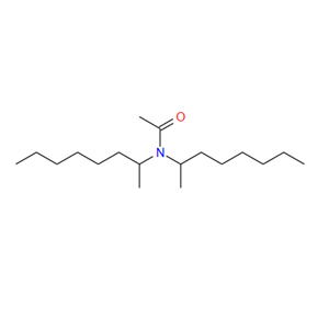 77934-47-5；N,N-双(1-甲 基庚基)乙酰胺；N,N-di(1-Methyl heptyl) acetamide