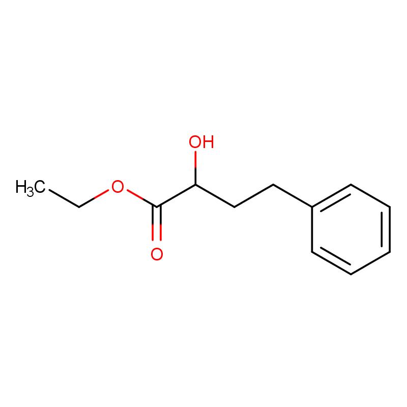 90315-82-5 (R)-2-羟基-4-苯基丁酸乙酯 结构式图片