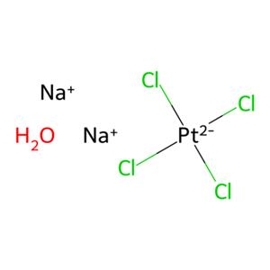 aladdin 阿拉丁 S100482 四氯铂(II)酸钠 水合物 207683-21-4 Pt 44.5%