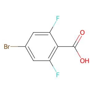 aladdin 阿拉丁 B102254 4-溴-2,6-二氟苯甲酸 183065-68-1 98%