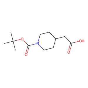 aladdin 阿拉丁 B121567 1-叔丁氧羰基-4-哌啶乙酸 157688-46-5 98%