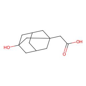 aladdin 阿拉丁 W133156 3-羟基金刚烷-1-乙酸 17768-36-4 97%