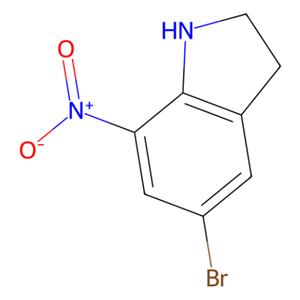 aladdin 阿拉丁 B111472 5-溴-7-硝基二氢吲哚 80166-90-1 98%