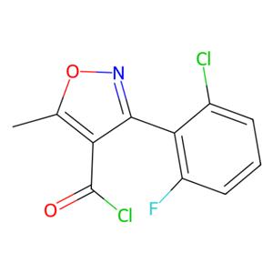 aladdin 阿拉丁 C121951 3-(2-氯-6-氟苯基)-5-甲基异唑-4-羰基氯 69399-79-7 97%